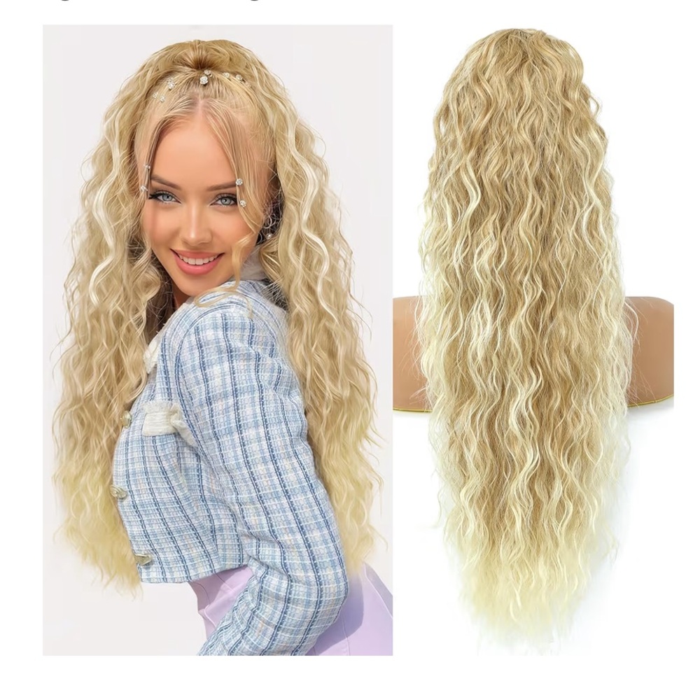 Blonde Ponytail Extension